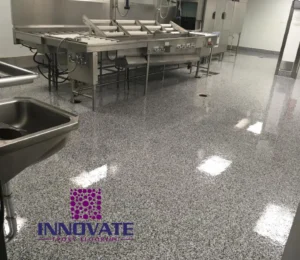 Innovate commercial Kitchen Epoxy Flooring1