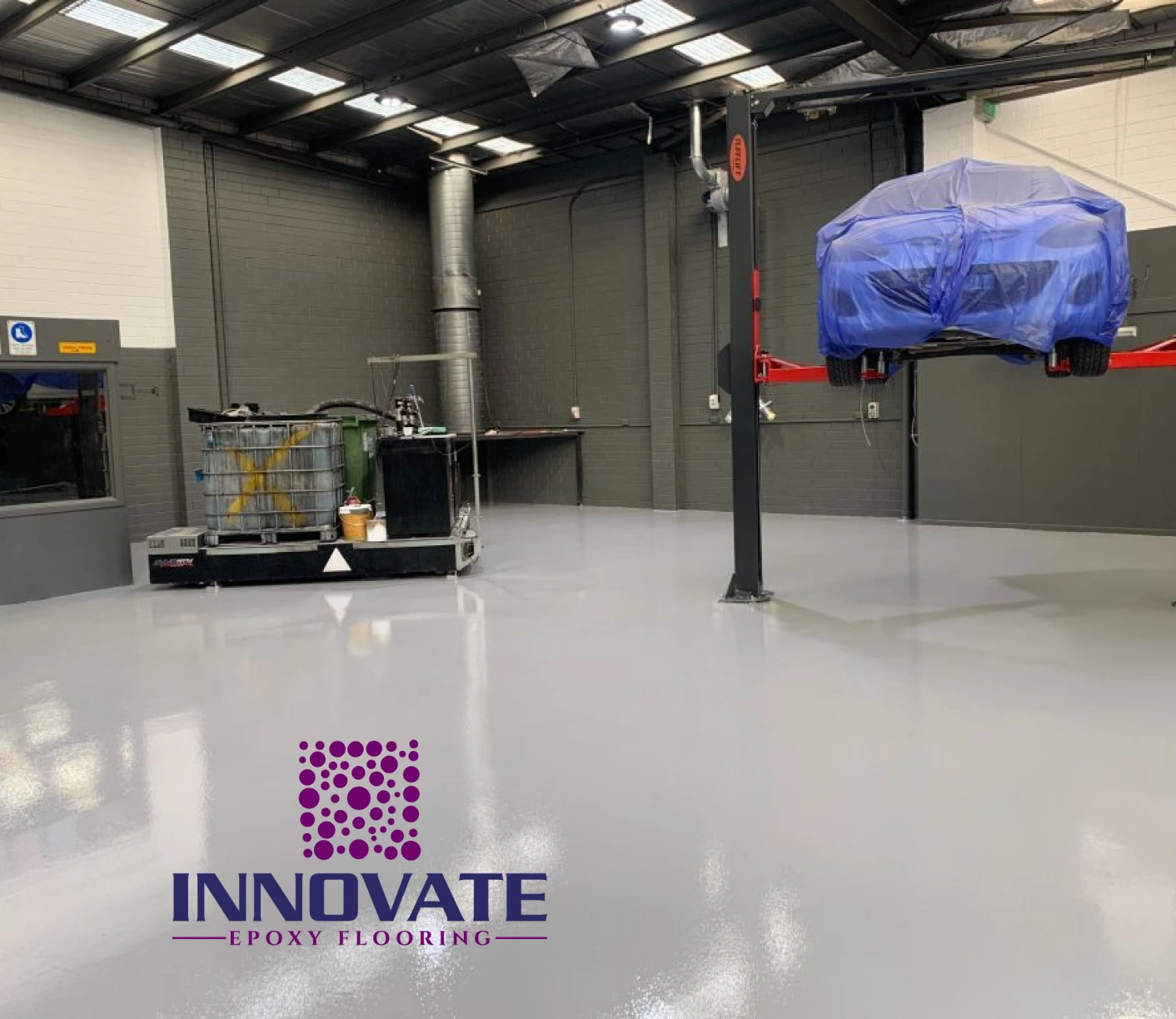 Innovate Workshop Epoxy Flooring